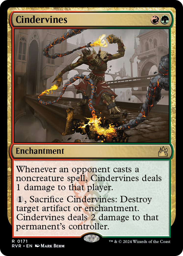 Cindervines [Ravnica Remastered] | I Want That Stuff Brandon