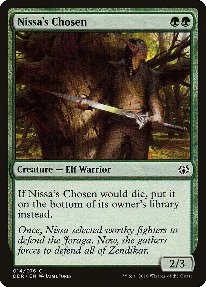 Nissa's Chosen [Duel Decks: Nissa vs. Ob Nixilis] | I Want That Stuff Brandon