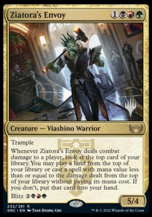Ziatora's Envoy (Promo Pack) [Streets of New Capenna Promos] | I Want That Stuff Brandon