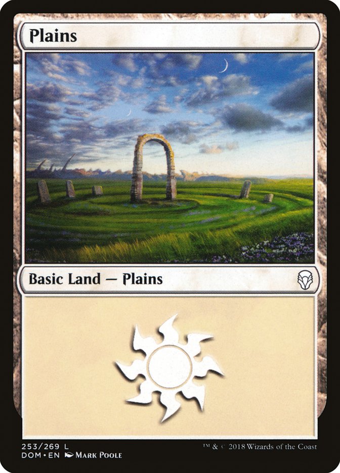 Plains (253) [Dominaria] | I Want That Stuff Brandon