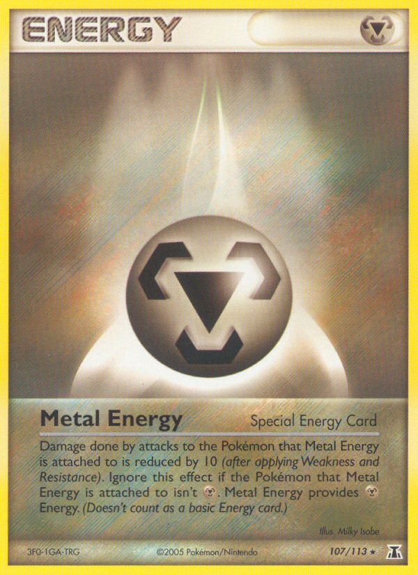 Metal Energy (107/113) [EX: Delta Species] | I Want That Stuff Brandon