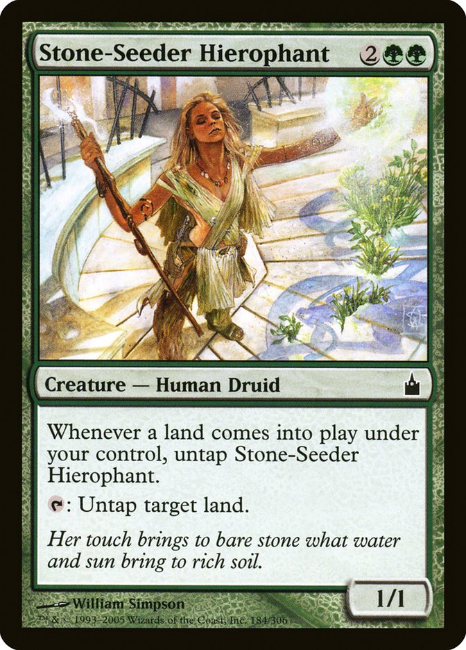 Stone-Seeder Hierophant [Ravnica: City of Guilds] | I Want That Stuff Brandon