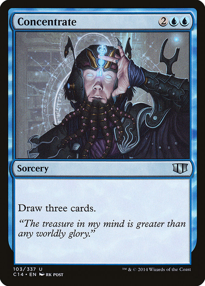 Concentrate [Commander 2014] | I Want That Stuff Brandon