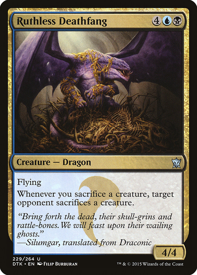 Ruthless Deathfang [Dragons of Tarkir] | I Want That Stuff Brandon