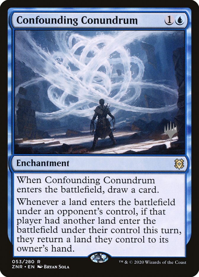 Confounding Conundrum (Promo Pack) [Zendikar Rising Promos] | I Want That Stuff Brandon