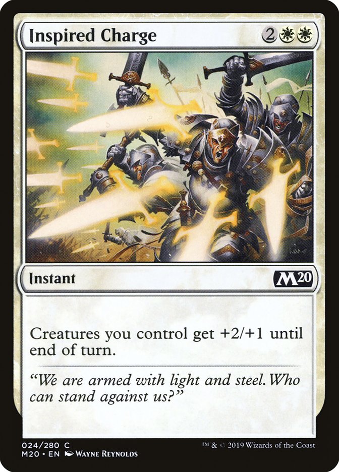 Inspired Charge [Core Set 2020] | I Want That Stuff Brandon