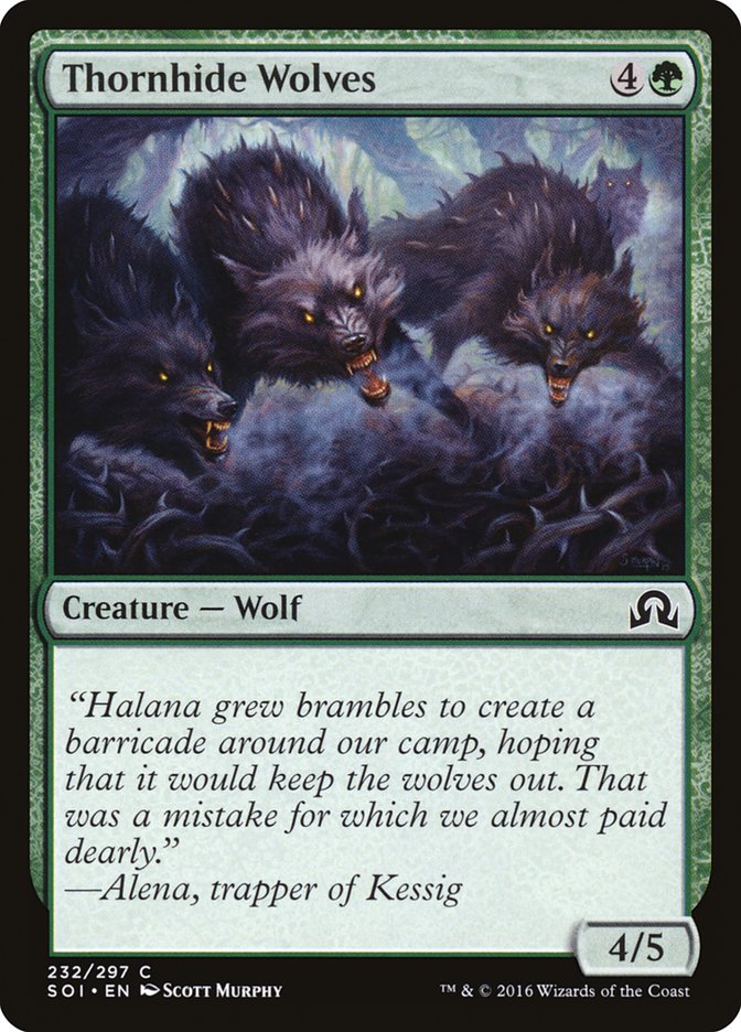 Thornhide Wolves [Shadows over Innistrad] | I Want That Stuff Brandon