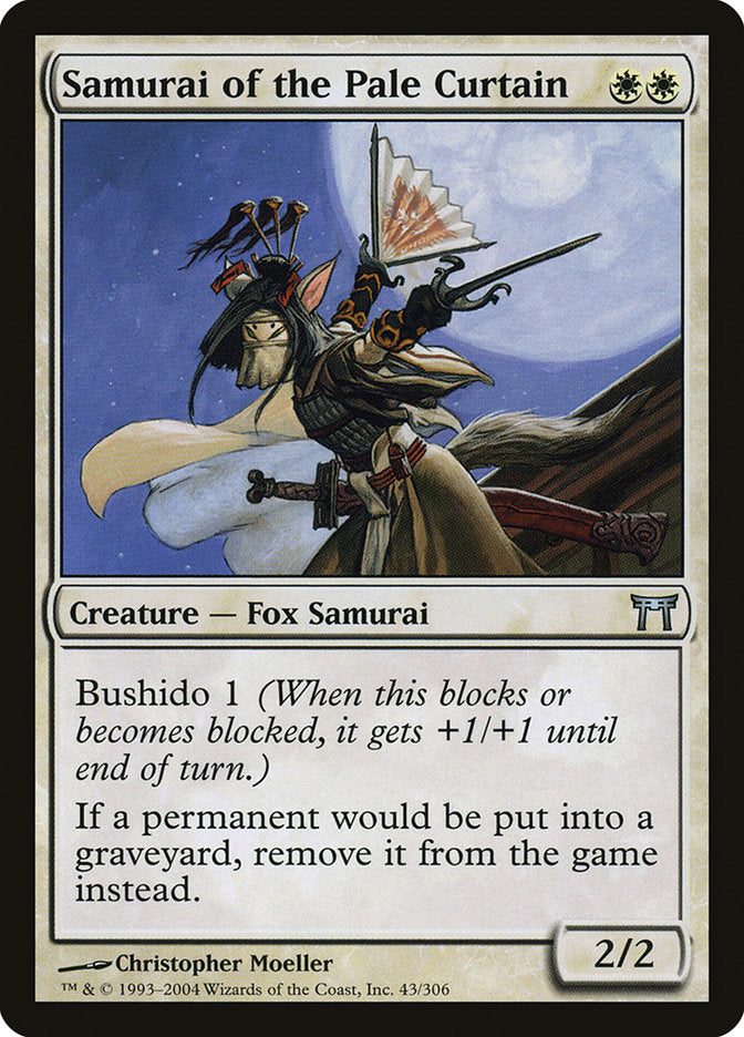 Samurai of the Pale Curtain [Champions of Kamigawa] | I Want That Stuff Brandon