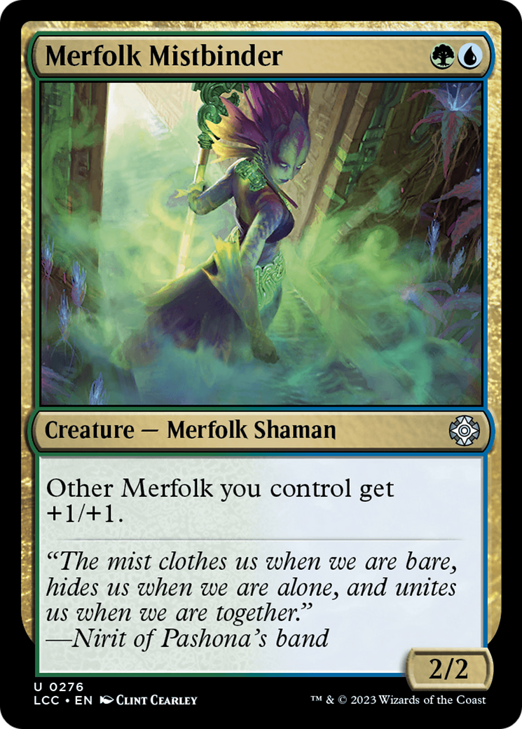 Merfolk Mistbinder [The Lost Caverns of Ixalan Commander] | I Want That Stuff Brandon