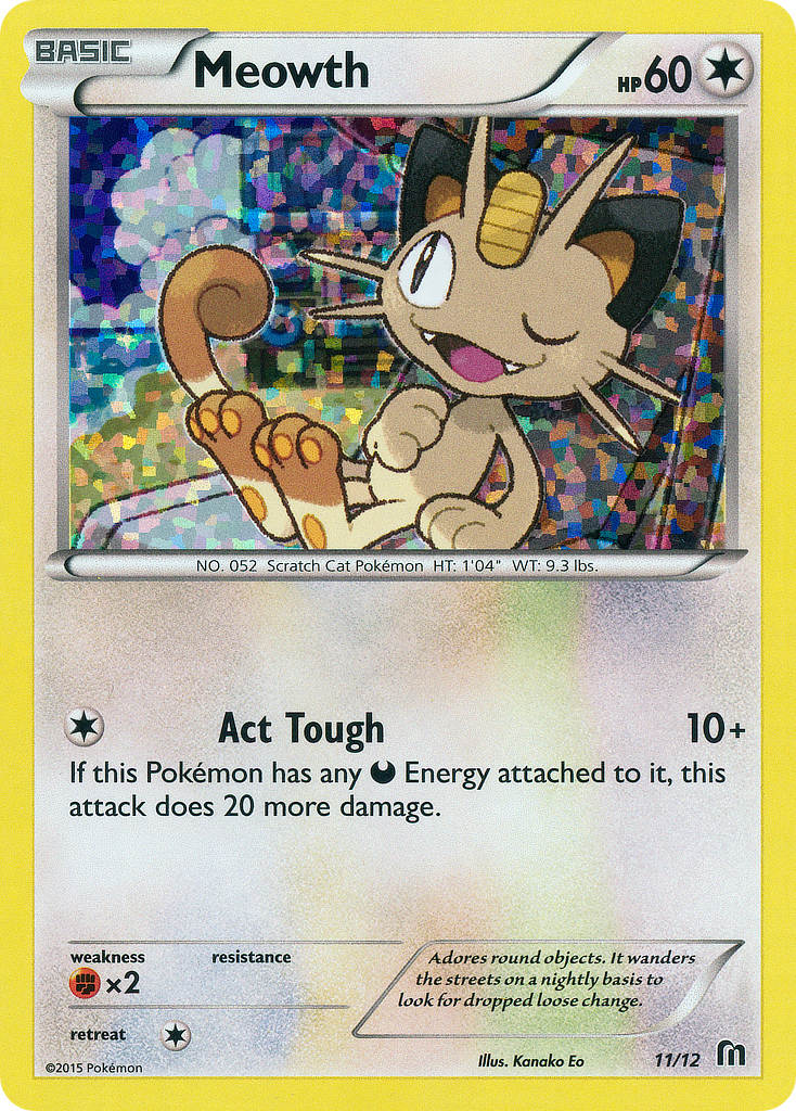 Meowth (11/12) [McDonald's Promos: 2016 Collection] | I Want That Stuff Brandon