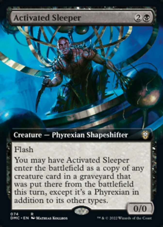 Activated Sleeper (Extended Art) [Dominaria United Commander] | I Want That Stuff Brandon