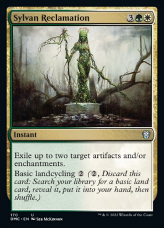 Sylvan Reclamation [Dominaria United Commander] | I Want That Stuff Brandon