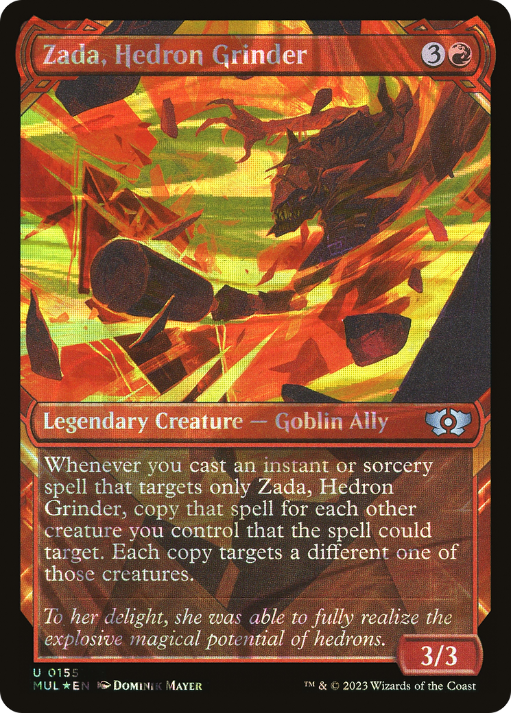 Zada, Hedron Grinder (Halo Foil) [Multiverse Legends] | I Want That Stuff Brandon