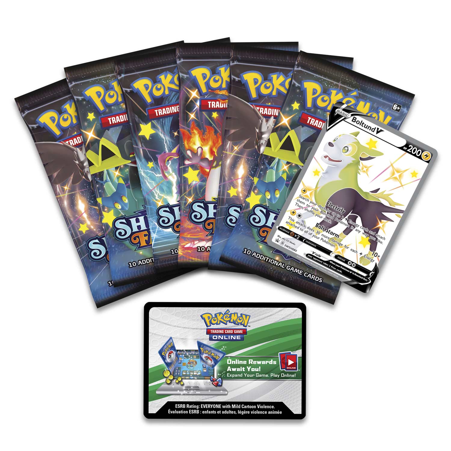 Shining Fates - Collector's Tin (Boltund V) | I Want That Stuff Brandon
