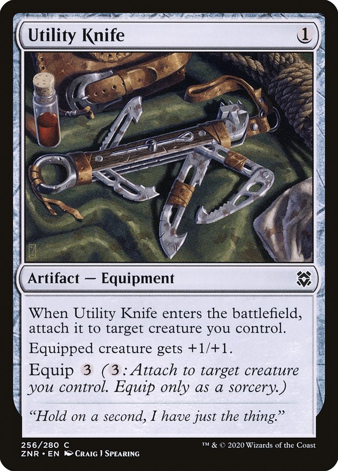 Utility Knife [Zendikar Rising] | I Want That Stuff Brandon