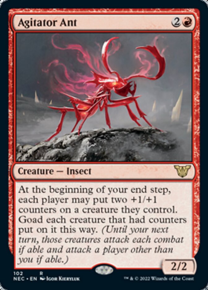 Agitator Ant [Kamigawa: Neon Dynasty Commander] | I Want That Stuff Brandon