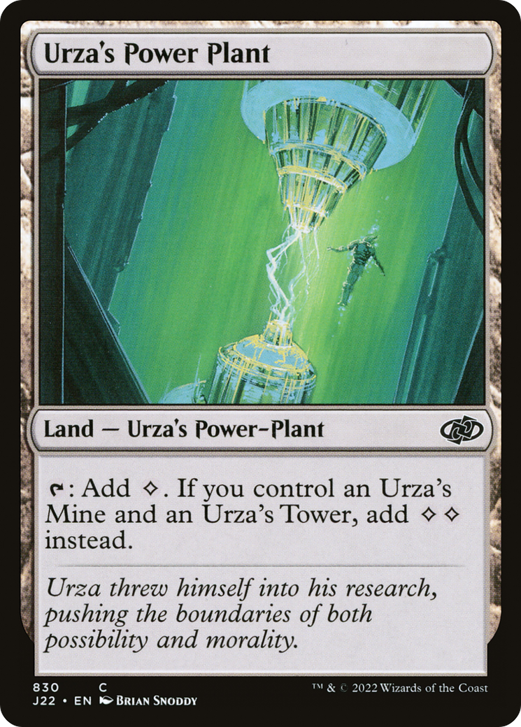 Urza's Power Plant [Jumpstart 2022] | I Want That Stuff Brandon