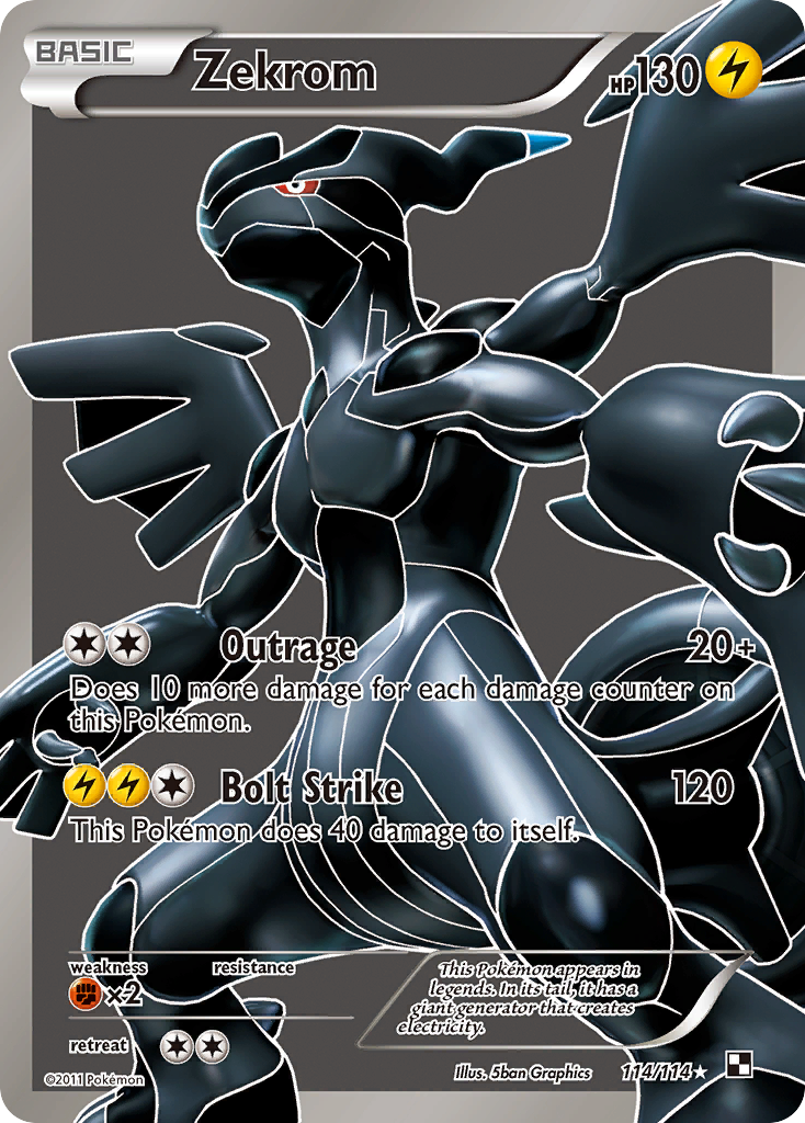 Zekrom (114/114) [Black & White: Base Set] | I Want That Stuff Brandon