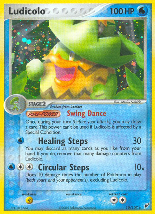 Ludicolo (10/107) [EX: Deoxys] | I Want That Stuff Brandon