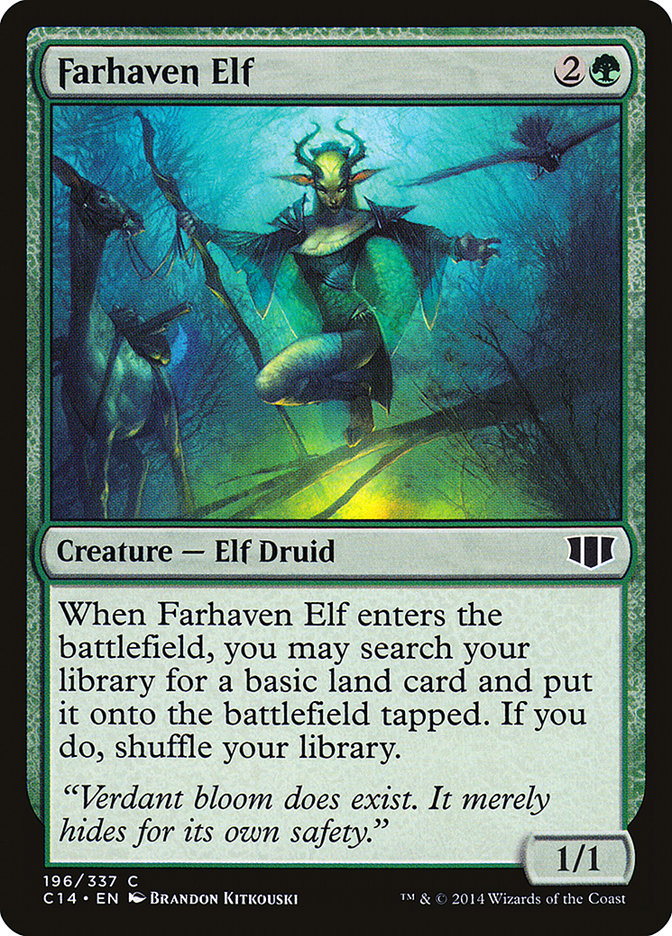 Farhaven Elf [Commander 2014] | I Want That Stuff Brandon