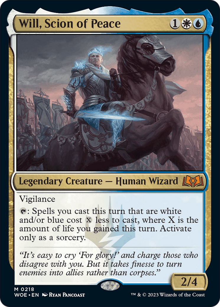 Will, Scion of Peace [Wilds of Eldraine] | I Want That Stuff Brandon