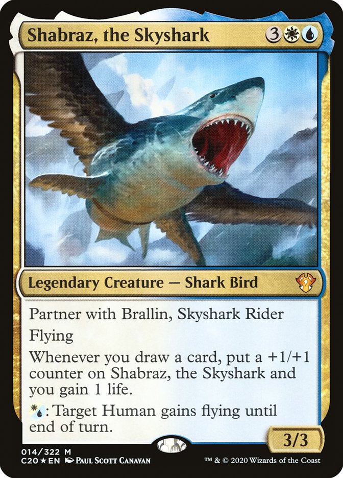 Shabraz, the Skyshark [Commander 2020] | I Want That Stuff Brandon