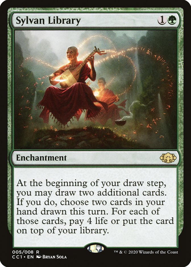 Sylvan Library [Commander Collection: Green] | I Want That Stuff Brandon