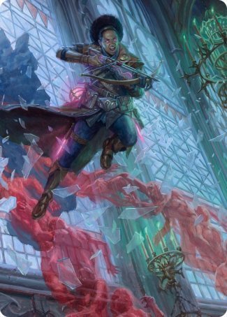 Kaya, Geist Hunter Art Card [Innistrad: Crimson Vow Art Series] | I Want That Stuff Brandon