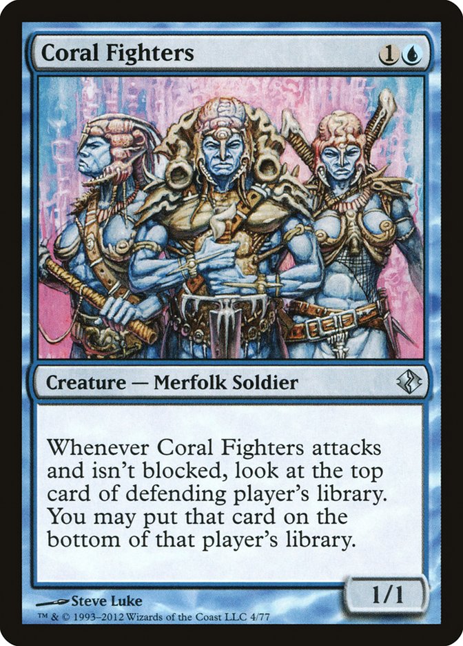 Coral Fighters [Duel Decks: Venser vs. Koth] | I Want That Stuff Brandon