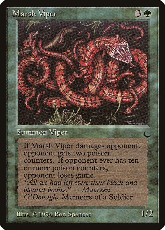 Marsh Viper [The Dark] | I Want That Stuff Brandon