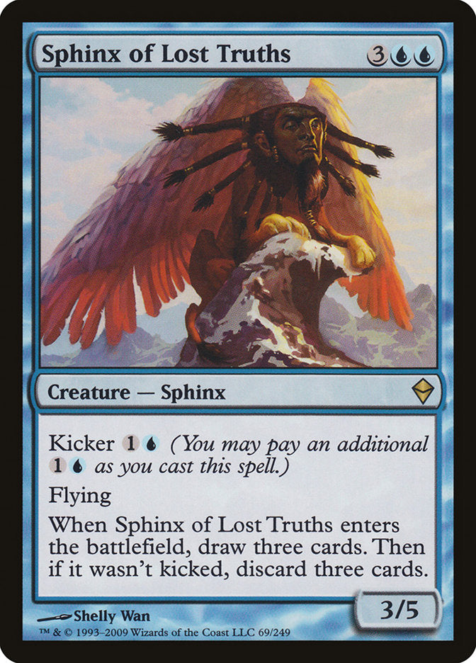 Sphinx of Lost Truths [Zendikar] | I Want That Stuff Brandon