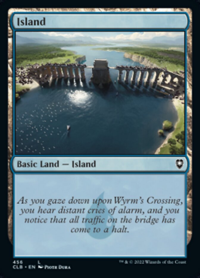 Island (456) [Commander Legends: Battle for Baldur's Gate] | I Want That Stuff Brandon