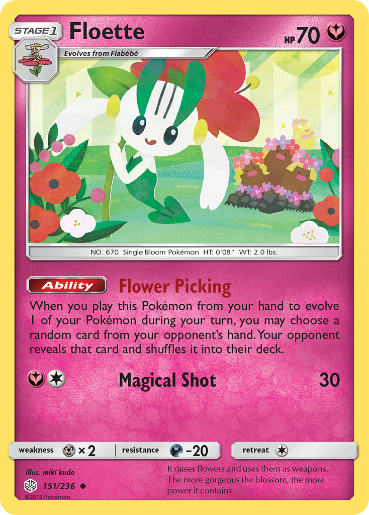 Floette (151/236) [Sun & Moon: Cosmic Eclipse] | I Want That Stuff Brandon