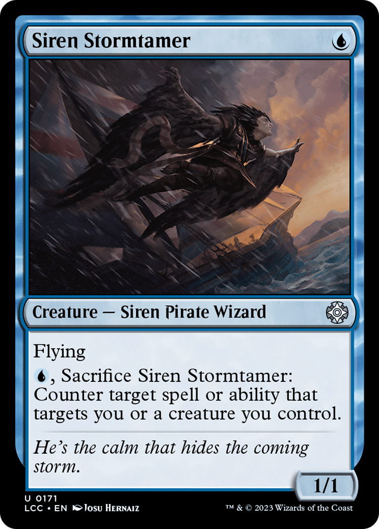 Siren Stormtamer [The Lost Caverns of Ixalan Commander] | I Want That Stuff Brandon