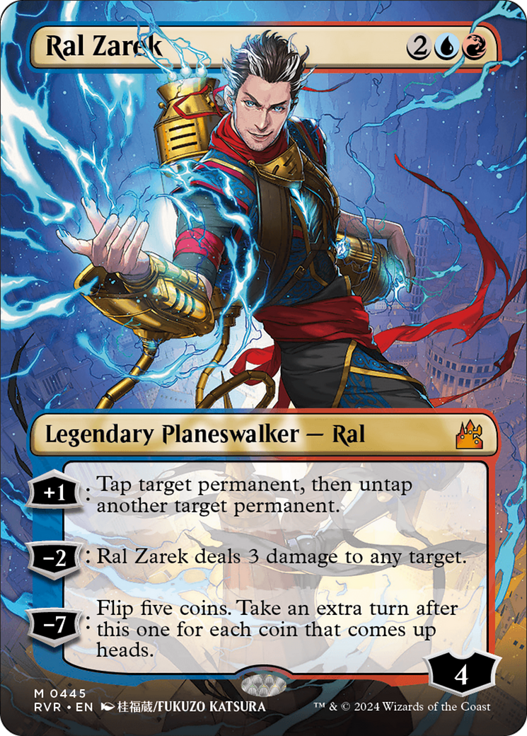 Ral Zarek (Anime Borderless) [Ravnica Remastered] | I Want That Stuff Brandon