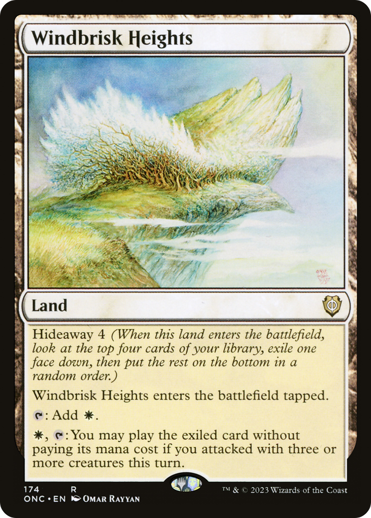 Windbrisk Heights [Phyrexia: All Will Be One Commander] | I Want That Stuff Brandon
