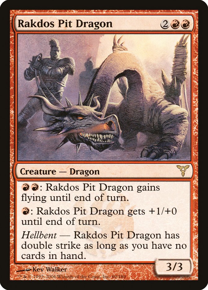 Rakdos Pit Dragon [Dissension] | I Want That Stuff Brandon