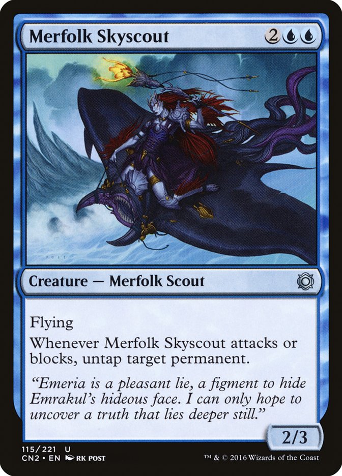 Merfolk Skyscout [Conspiracy: Take the Crown] | I Want That Stuff Brandon