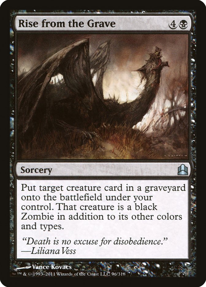Rise from the Grave [Commander 2011] | I Want That Stuff Brandon