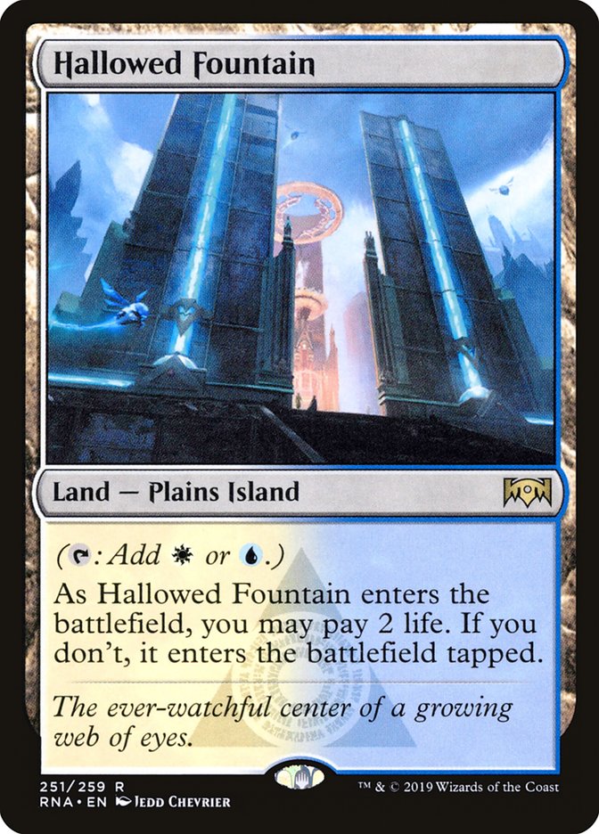 Hallowed Fountain [Ravnica Allegiance] | I Want That Stuff Brandon
