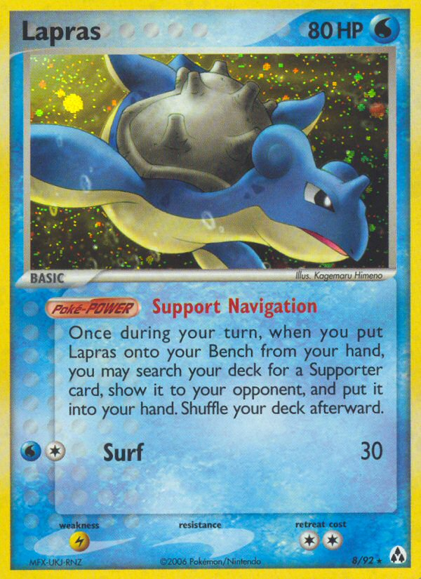 Lapras (8/92) [EX: Legend Maker] | I Want That Stuff Brandon