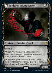 Voldaren Bloodcaster // Bloodbat Summoner (Showcase Fang Frame) [Innistrad: Crimson Vow] | I Want That Stuff Brandon