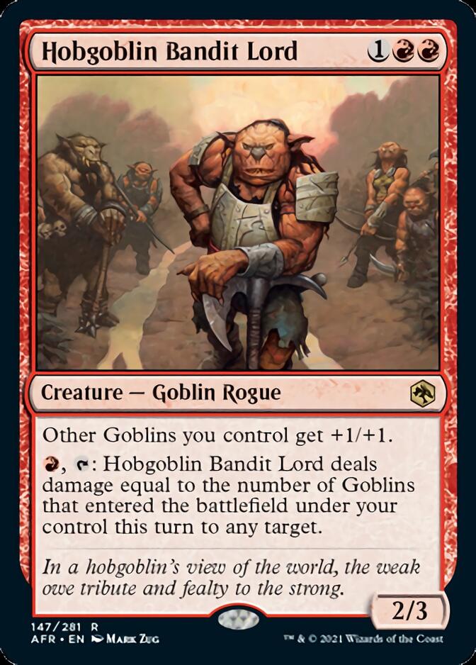 Hobgoblin Bandit Lord [Dungeons & Dragons: Adventures in the Forgotten Realms] | I Want That Stuff Brandon