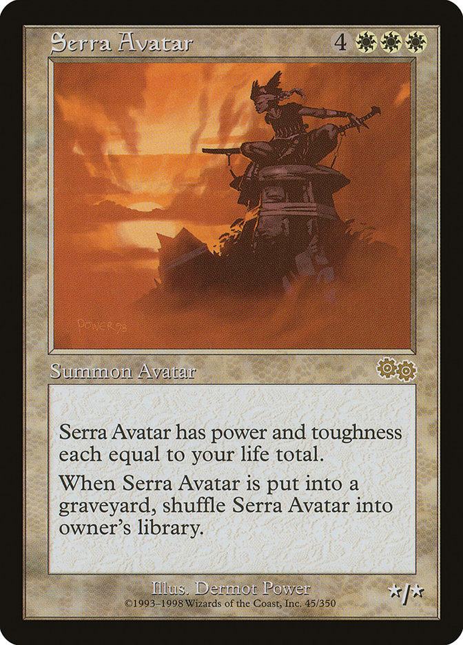 Serra Avatar [Urza's Saga] | I Want That Stuff Brandon