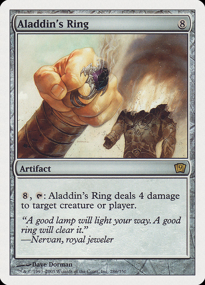 Aladdin's Ring [Ninth Edition] | I Want That Stuff Brandon