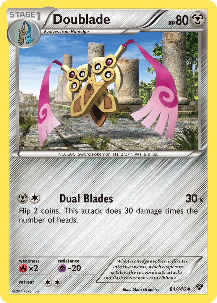 Doublade (84/146) [XY: Base Set] | I Want That Stuff Brandon