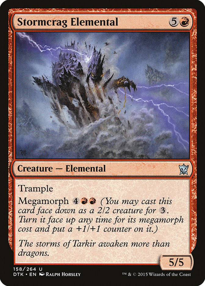 Stormcrag Elemental [Dragons of Tarkir] | I Want That Stuff Brandon