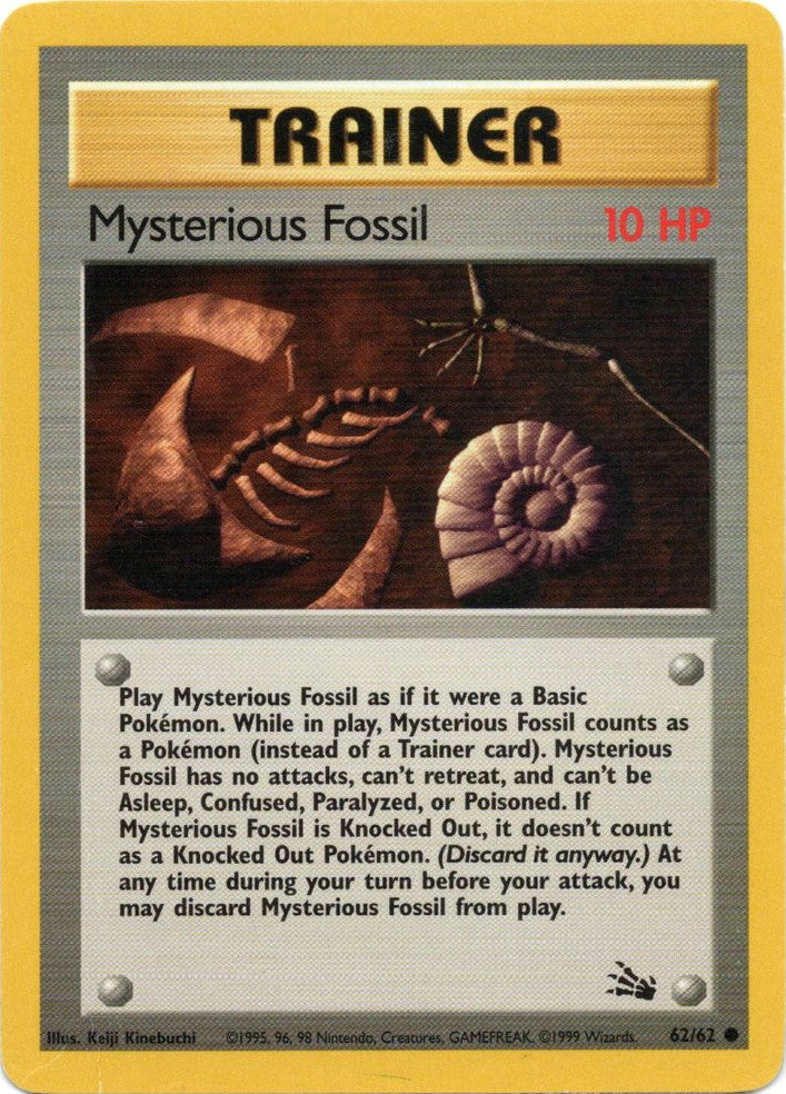 Mysterious Fossil (62/62) [Fossil Unlimited] | I Want That Stuff Brandon