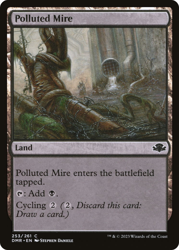 Polluted Mire [Dominaria Remastered] | I Want That Stuff Brandon