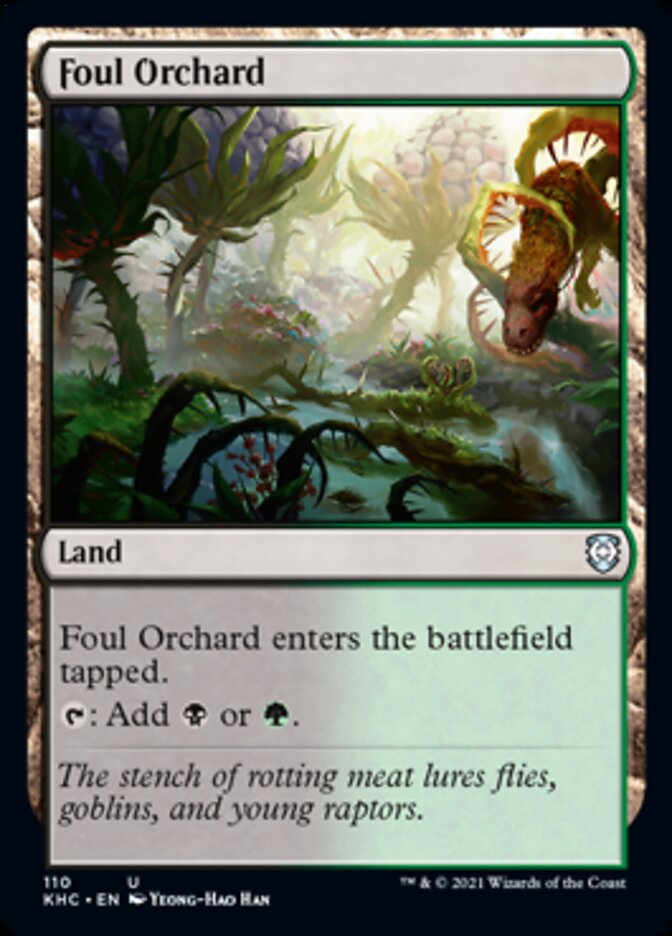 Foul Orchard [Kaldheim Commander] | I Want That Stuff Brandon